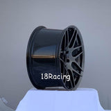 FLOW FORM  Rota Wheels FFO2 1910 5X120 37 72.6 Hyperblack 22 lbs