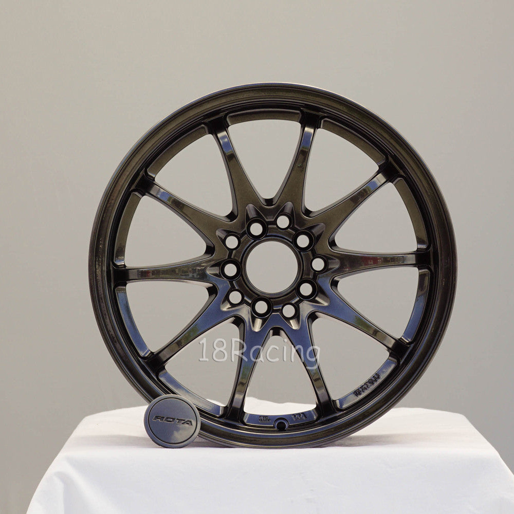 Rota Wheels Fighter 10 1670 5X100/114.3 40 73 Hyperblack