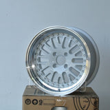 Rota Wheels Flush 1580 4X100 20 67.1 White with Polish Lip