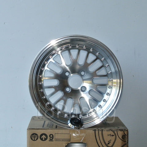 Rota Wheels Flush 1580 4X114.3 -10 73 Full Polish Silver