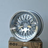 Rota Wheels Flush 1570 4X100 10 67.1 Full Polish Silver