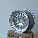 Rota Wheels Flush 1580 4X114.3 -10 73 Full Polish Silver