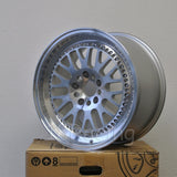 Rota Wheels Flush 1790 5X100 42 73 Full Polish Silver