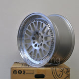 Rota Wheels Flush 1790 5X100 42 73 Full Polish Silver
