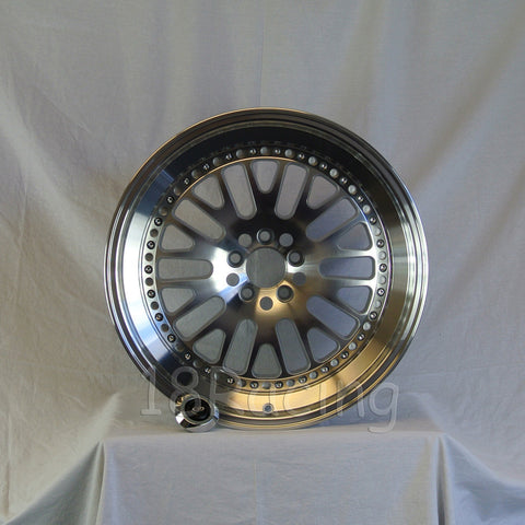 Rota Wheels Flush 1895 5X100 38 73 Full Polish Silver