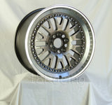 Rota Wheels Flush 1895 5X100 38 73 Gunmetal with Polish Lip