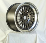 Rota Wheels Flush 1790 5X114.3 42 73 Gunmetal with Polish Lip