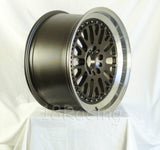 Rota Wheels Flush 1895 5X100 38 73 Gunmetal with Polish Lip