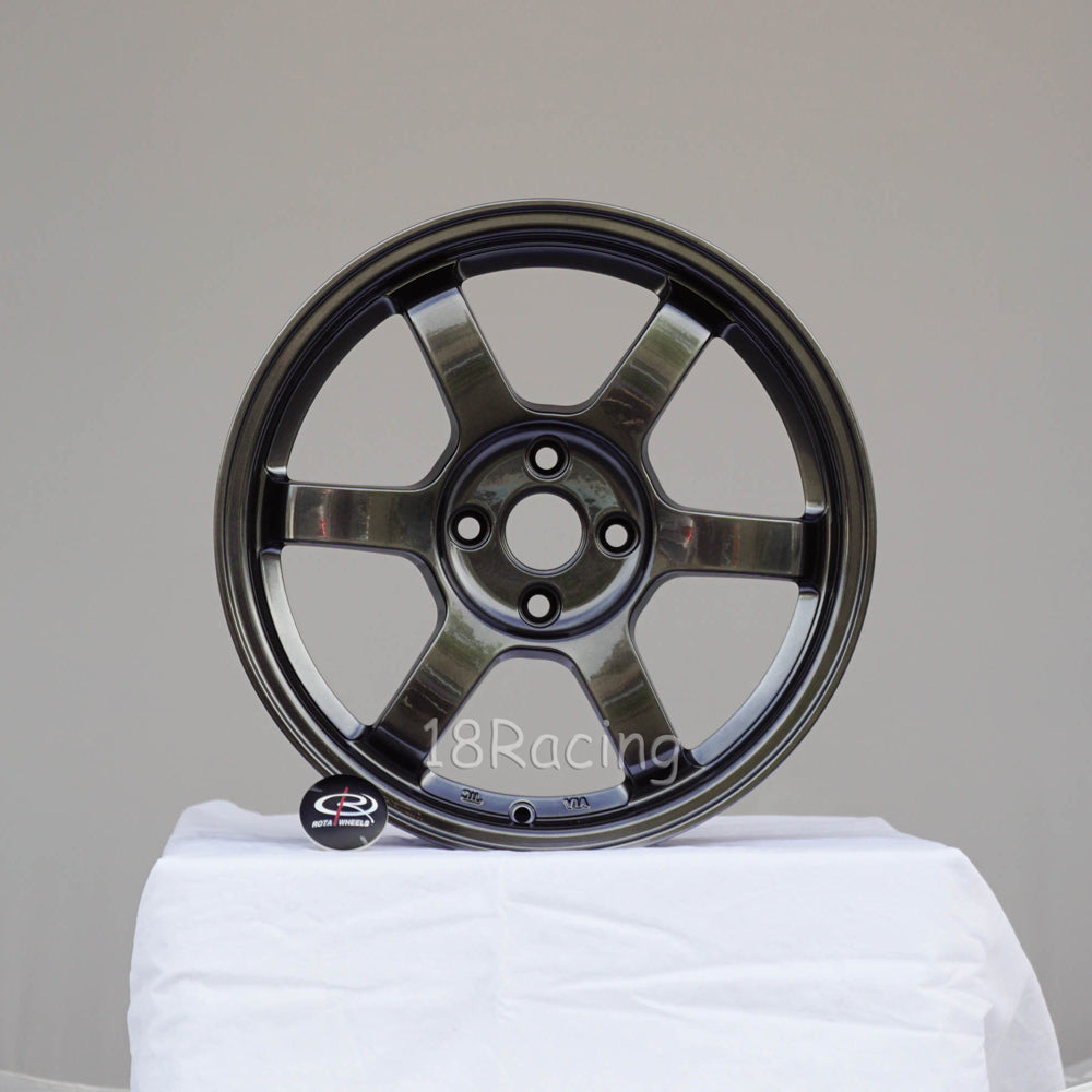 Rota Wheels Grid 1670 4X100 40 67.1 Hyperblack