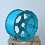 Rota Wheels Grid Concave 1590 4X100 36 67.1 Teal Blue