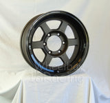 Rota Wheels Grid Type X 1680 6X139.7 5 110 Flat Gunmetal With Black Lip