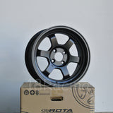 Rota Wheels Grid V 1570 4X100 0 67.1 Satin Black