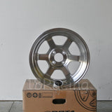 Rota Wheels Grid V 1590 4X100 0 67.1 Full Polish Silver