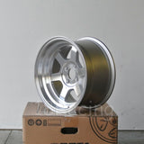 Rota Wheels Grid V 1590 4X100 0 67.1 Full Polish Silver