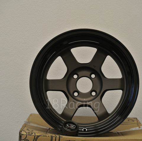 Rota Wheels Grid V 1680 4X114.3 0 73 Flat Gunmetal with Yamaha Black Lip