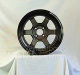Rota Wheels Grid V 1690 4X114.3 0 73 Flat Gunmetal With Black Lip.