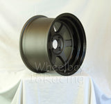 Rota Wheels Grid V 1690 4X114.3 0 73 Flat Gunmetal With Black Lip.