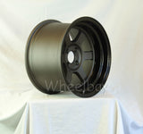 Rota Wheels Grid V 1590 4X100 0 67.1 Flat gumetal with Glossy Black lip