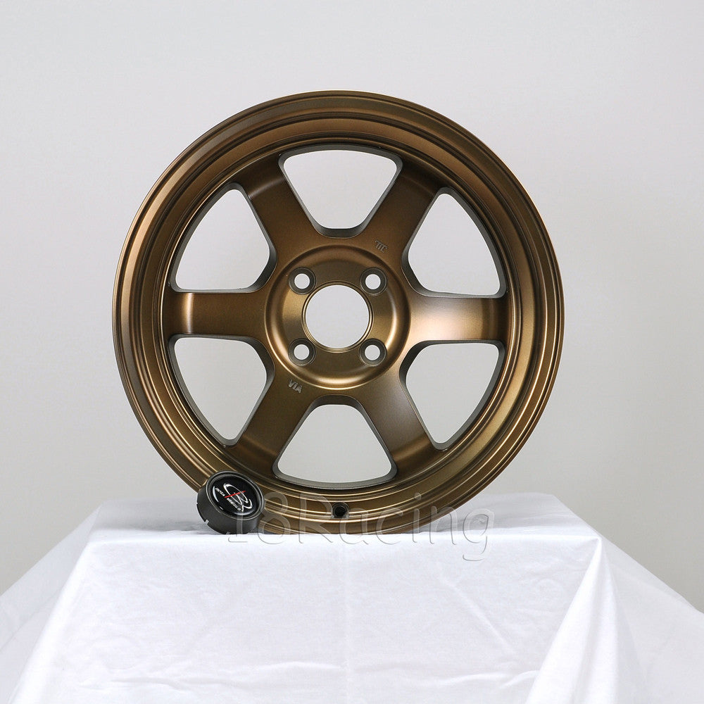 Rota Wheels Grid V 1680 4X100 0 67.1 Full Royal Sport Bronze