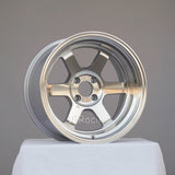 Rota Wheels Grid V 1690 4X100 0 67.1 Full Polish Silver