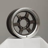 Rota Wheels Grid Type X 1680 6X139.7 0 110 Gunmetal With Polish Lip