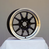 Rota Wheels GT3 1570 5x114.3 40 73  Black with Polish Lip