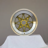 Rota Wheels Hachiju 1590 4X100 0 67.1  Gold with Polish Lip