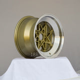 Rota Wheels Hachiju 1590 4X100 0 67.1  Gold with Polish Lip
