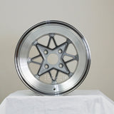 Rota Wheels Hachiju 1590 4X114.3 -15 73 Full Polish Silver