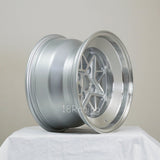 Rota Wheels Hachiju 1590 4X114.3 -15 73 Full Polish Silver