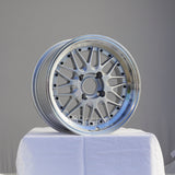 Rota Wheels Kensei 1570 4X114.3 25 73  Silver with Polish Lip