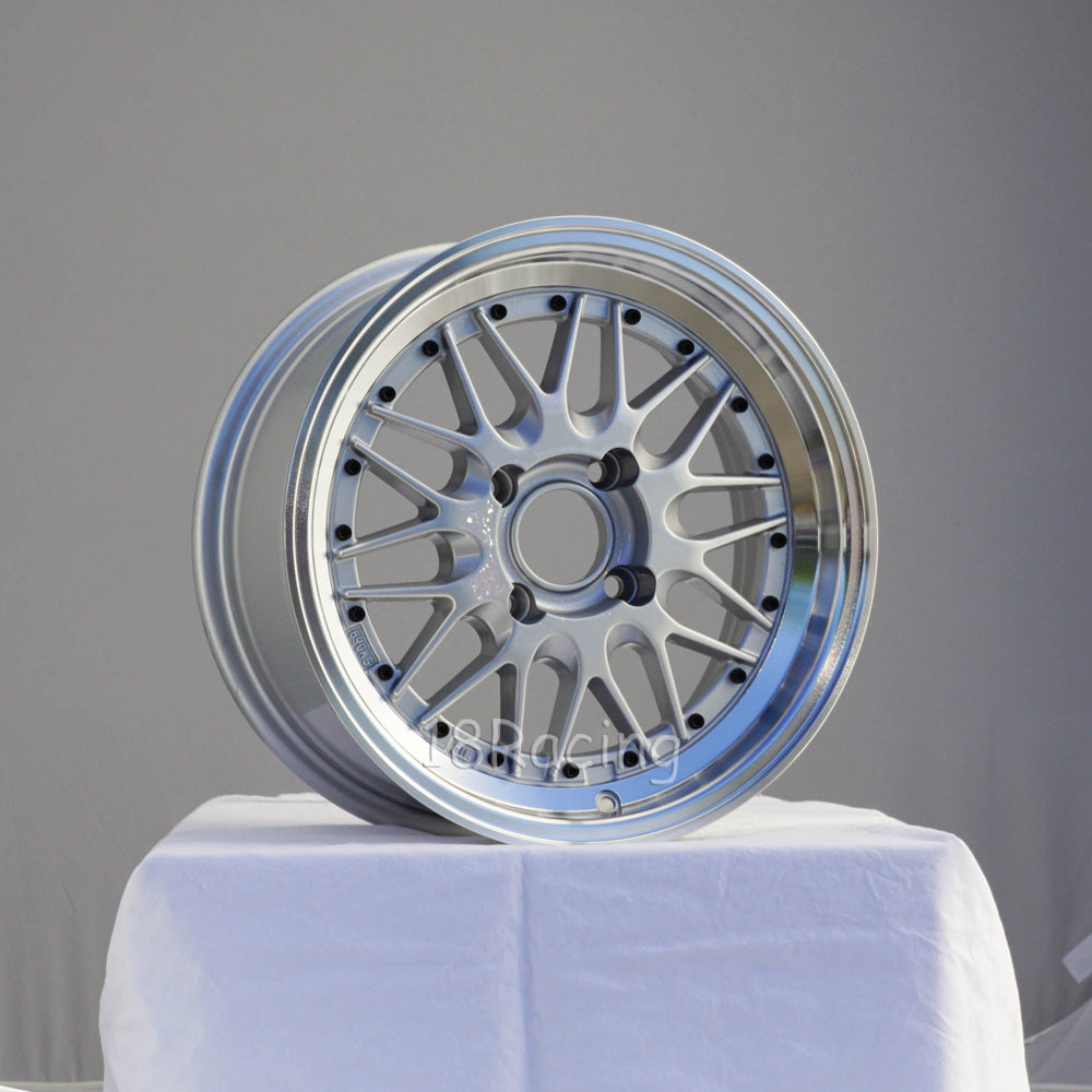 Rota Wheels Kensei 1570 4X95.25 25 57.1  Silver with Polish Lip