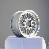 Rota Wheels Kensei 1570 4X114.3 25 73  Silver with Polish Lip