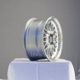 Rota Wheels Kensei 1570 4X100 25 57.1  Silver with Polish Lip