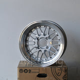 Rota Wheels Kensei 1580 4X114.3 -10 73 Silver with Polish Lip