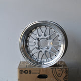 Rota Wheels Kensei 1580 4X114.3 0 73 Silver with Polish Lip
