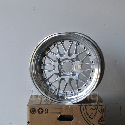 Rota Wheels Kensei 1580 4X114.3 0 73 Silver with Polish Lip – 18racing