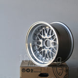 Rota Wheels Kensei 1580 4X114.3 0 73 Silver with Polish Lip