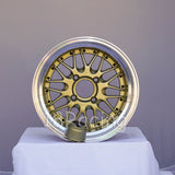 Rota Wheels Kensei 1580 4X114.3 0 73 Gold with Polish Lip