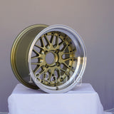Rota Wheels Kensei 1580 4X114.3 0 73 Gold with Polish Lip