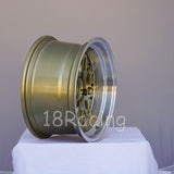 Rota Wheels Kensei 1580 4X100 0 67.1 Gold with Polish Lip
