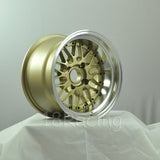 Rota Wheels Kensei 1590 4X114.3 0 73 Gold with Polish Lip