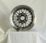 Rota Wheels Kensei 1590 4X100 0 67.1 Hyperblack with Polish Lip