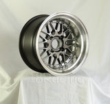 Rota Wheels Kensei 1590 4X100 0 67.1 Hyperblack with Polish Lip