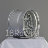 Rota Wheels Kensei 1590 4X100 -15 67.1 Silver with Polish Lip