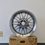 Rota Wheels Kensei 1895 5X114.3 25 73 Hyperblack with Polish Lip