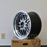 Rota Wheels Kensei 1895 5X114.3 25 73 Hyperblack with Polish Lip