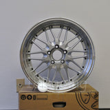 Rota Wheels Kensei 1895 5X100 35 73 Silver with Polish Lip