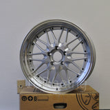 Rota Wheels Kensei 1895 5X100 35 73 Silver with Polish Lip