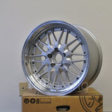 Rota Wheels Kensei 1895 5X100 35 73 Silver with Polish Lip